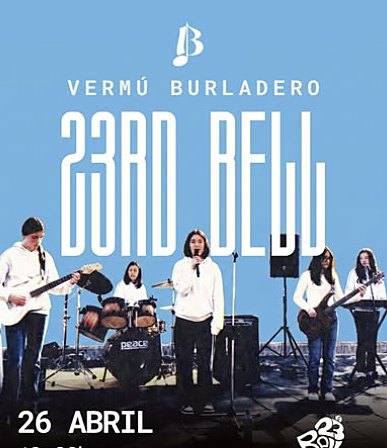 Cartel del vermú con 23rd Bell, 26 de abril